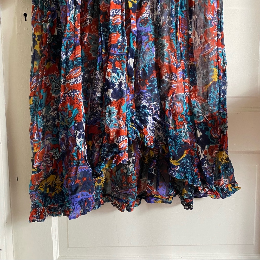 Gorgeous multi-color dress by Maeve Anthropologie - Picture 4 of 8
